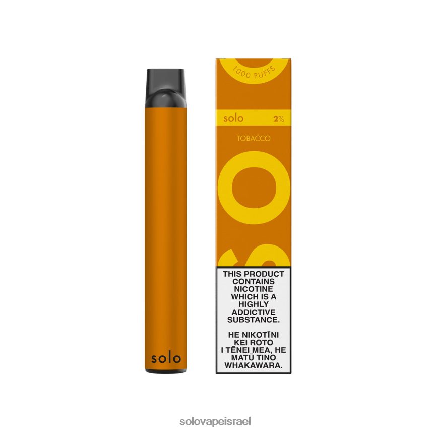 Solo ואפי חד פעמי טַבָּק D6H0H817 - Solo Vape מְחִיר