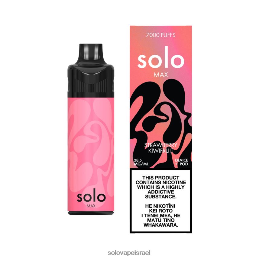 Solo MAX ערכת תרמילים קיווי תות D6H0H871 - Solo Vape Israel