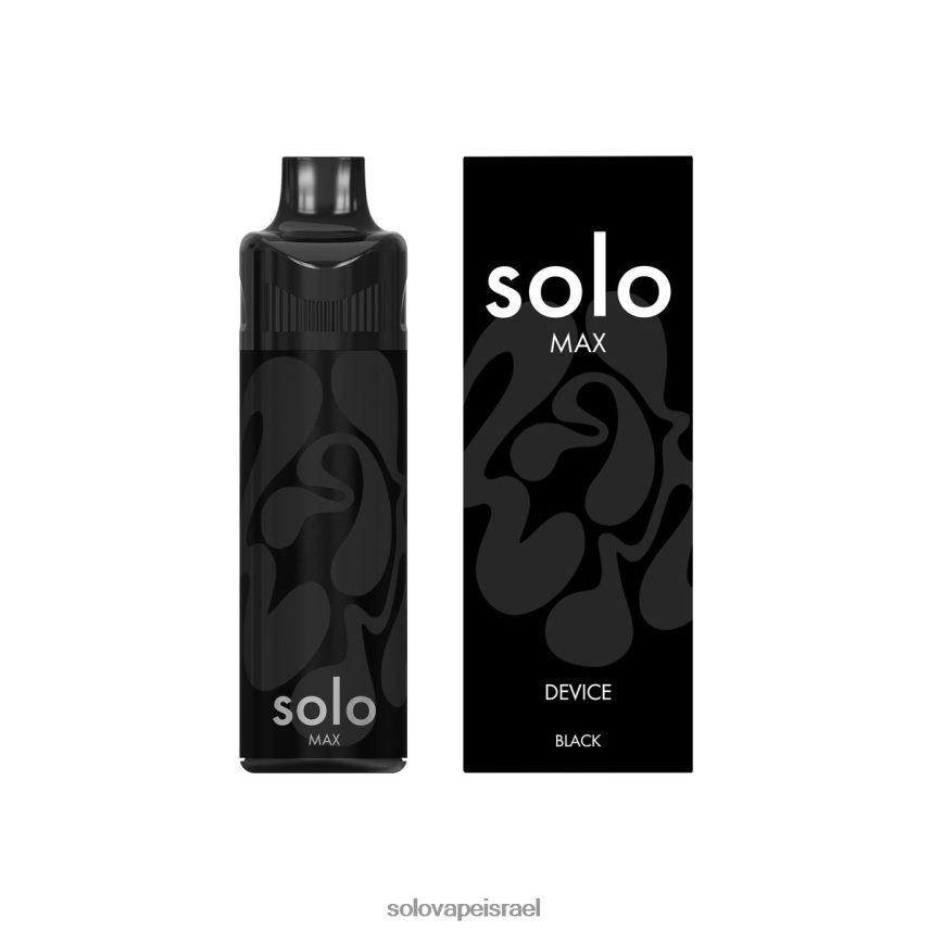 Solo MAX מכשיר פוד שָׁחוֹר D6H0H872 - Solo Plus Vape Price