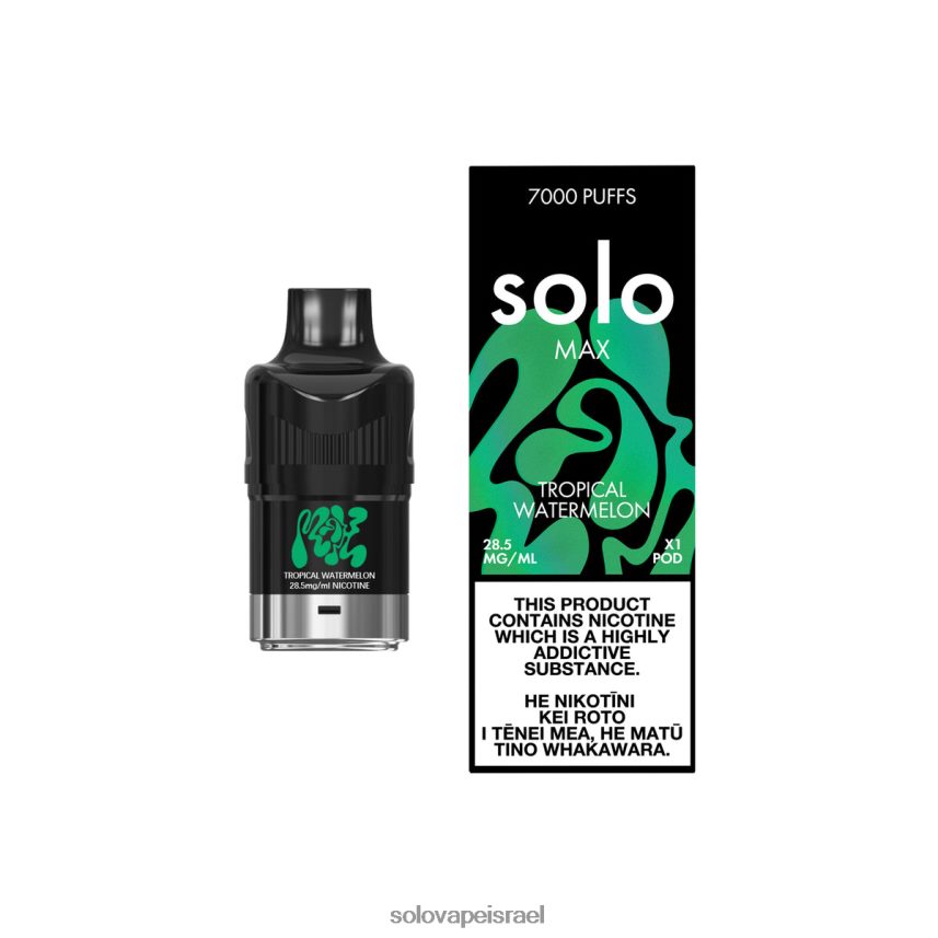 Solo MAX תַרמִיל אבטיח טרופי D6H0H882 - Solo Vape באינטרנט