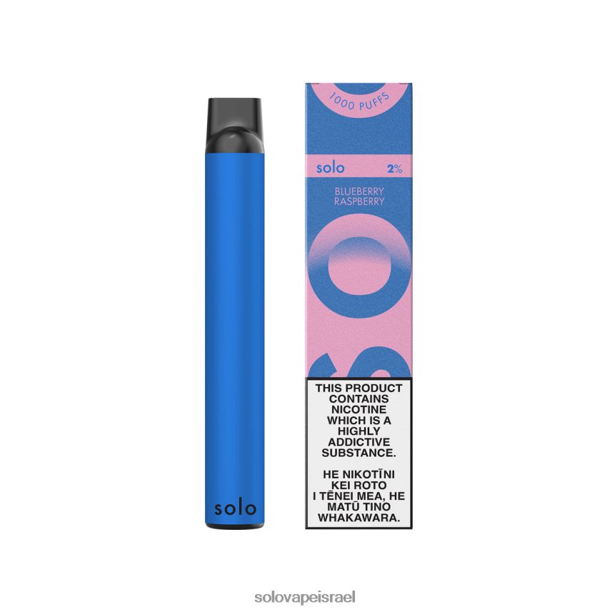 Solo קולקציית vape paradise חד פעמית אוכמניות פטל D6H0H819 - Solo Vape באינטרנט